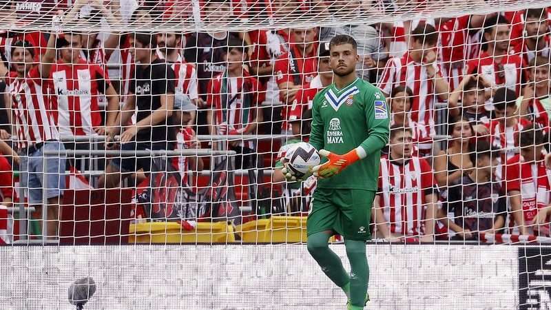 Álvaro Fernández: "El portero tiene que ser un líder y creo que mi carácter es de líder" 1 Ávaro fernández debut espanyol