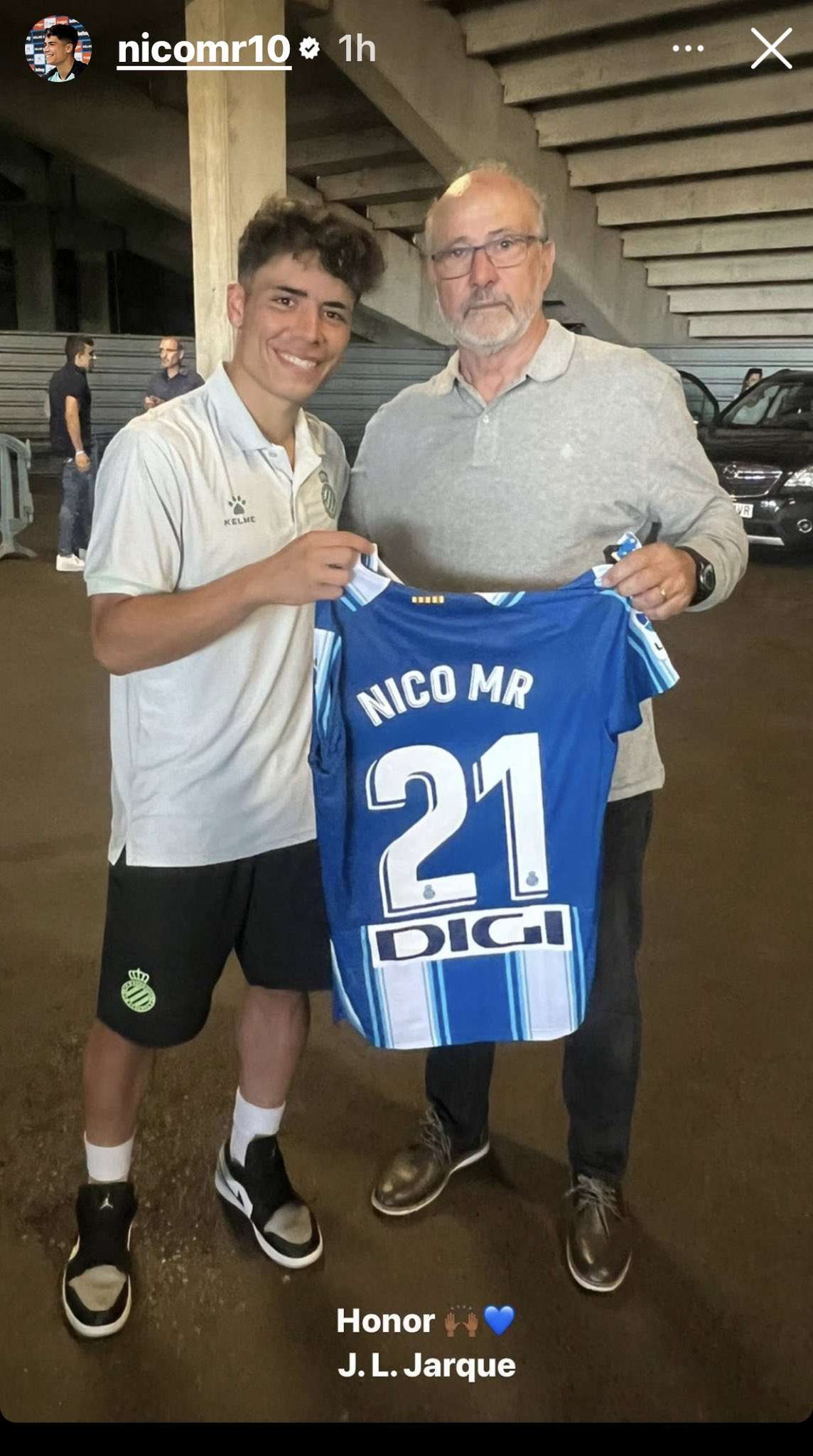 nico melamed camiseta espanyol dani jarque 3