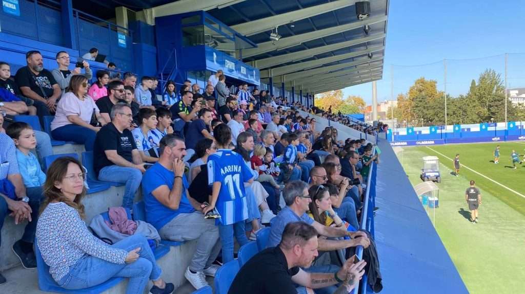 entrenamiento espanyol puerta abierta
