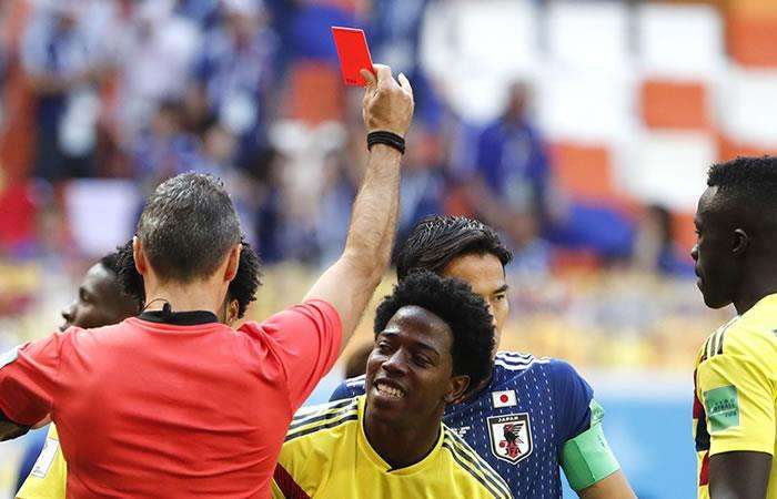 Rusia 2018: un Mundial accidentado para Carlos Sánchez 1 carlos sanchez expulsado colombia 2018
