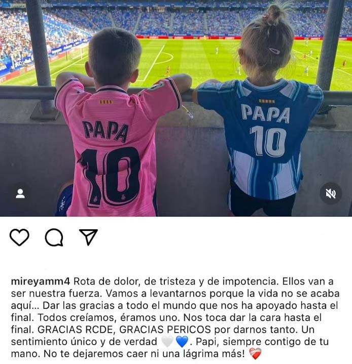 El mensaje de Sergi Darder a la afición del Espanyol: “Siempre me sentiré en deuda con vosotros” 1 mensaje darder aficion espanyol