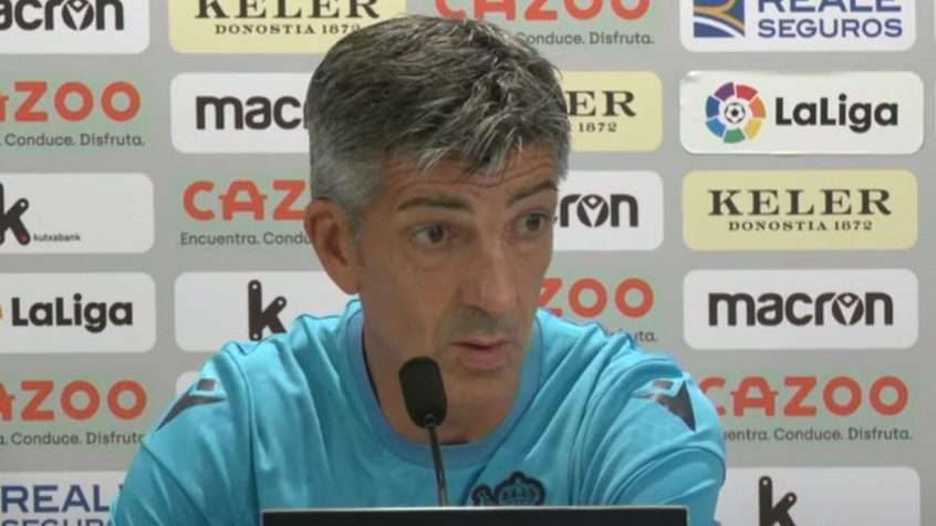 imanol alguacil real sociedad espanyol laliga santander 2022 23 rueda de prensa