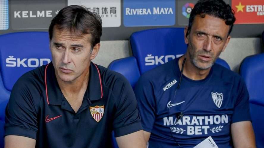 Lopetegui RCDE Stadium