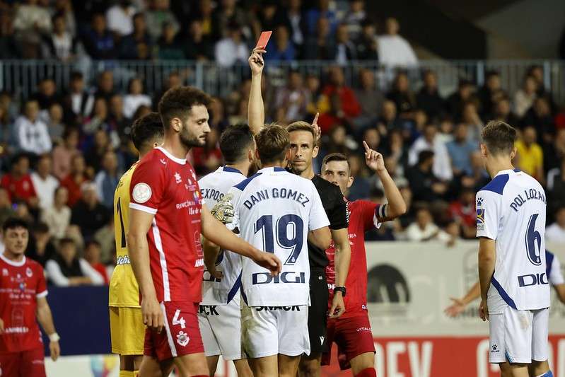 Dani Gómez expulsión CD Rincón