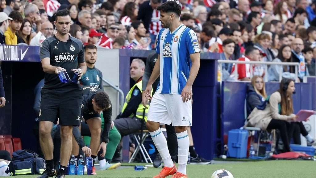 primera expulsion leandro cabrera espanyol