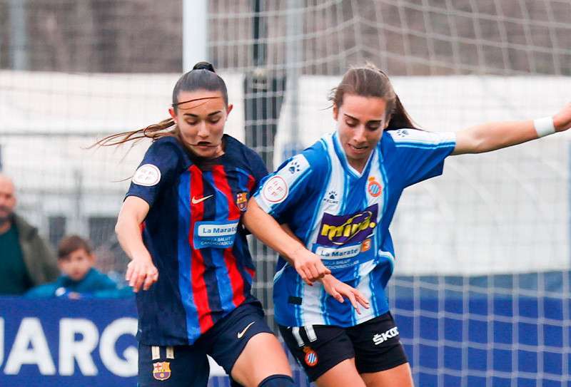 espanayol femenino fc barcelona b ce dani jarque primera rfef 2022 23 derrota