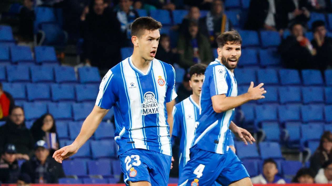 cesar montes debut espanyol celta copa del rey 2022 23