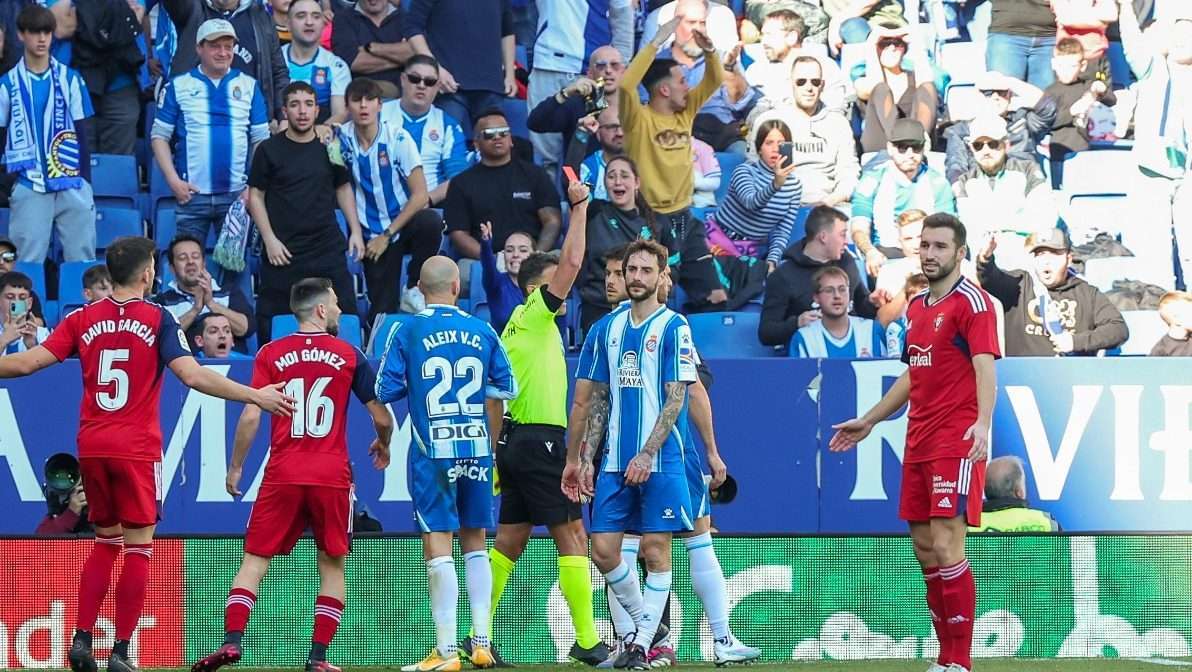espanyol expulsiones laliga santander 2022 23