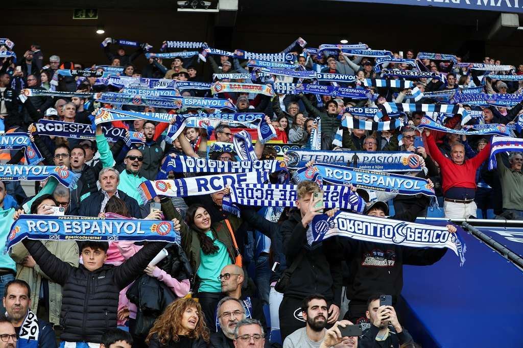 RCDE Stadium asistencia Espanyol