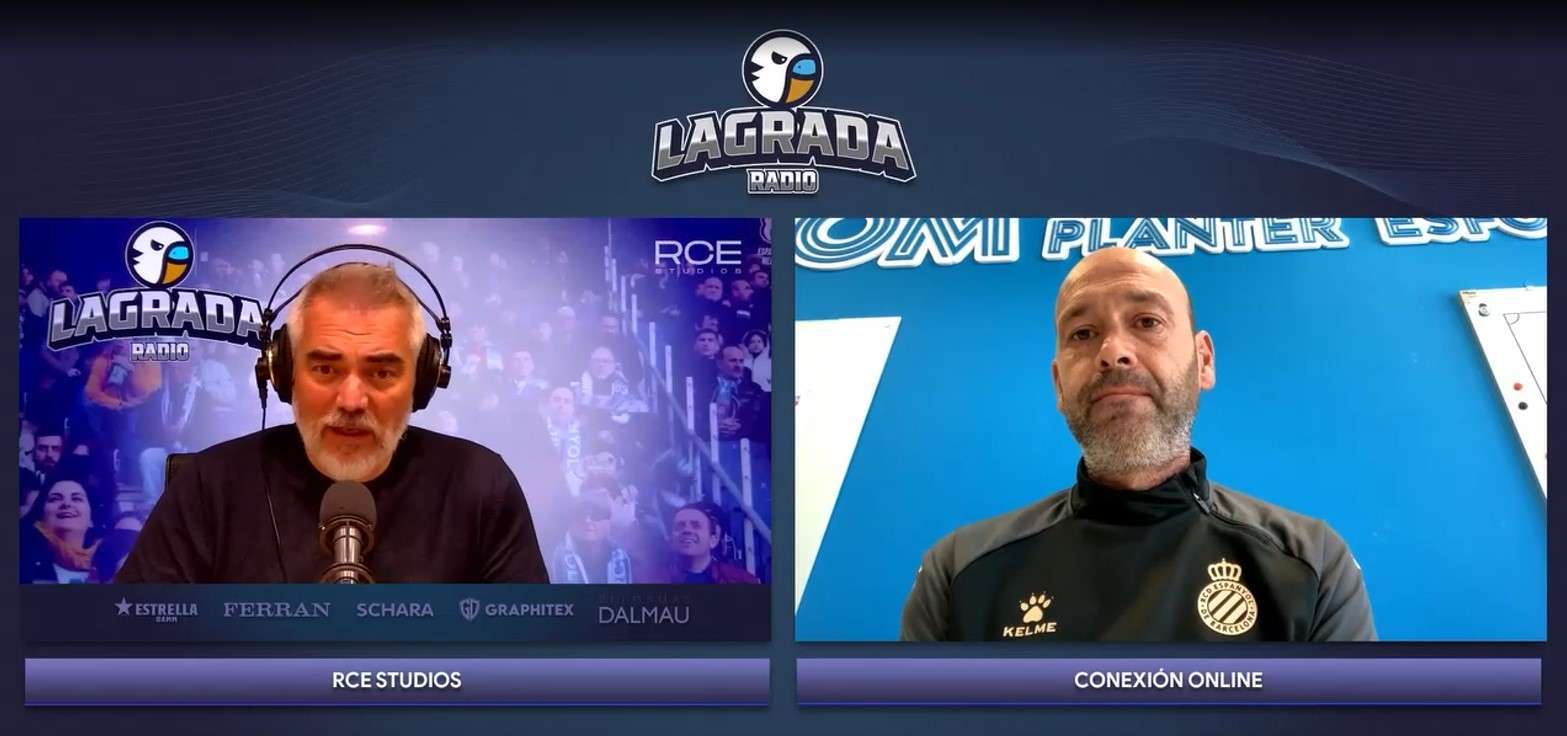 luis blanco espanyol b play off entrevista la grada radio