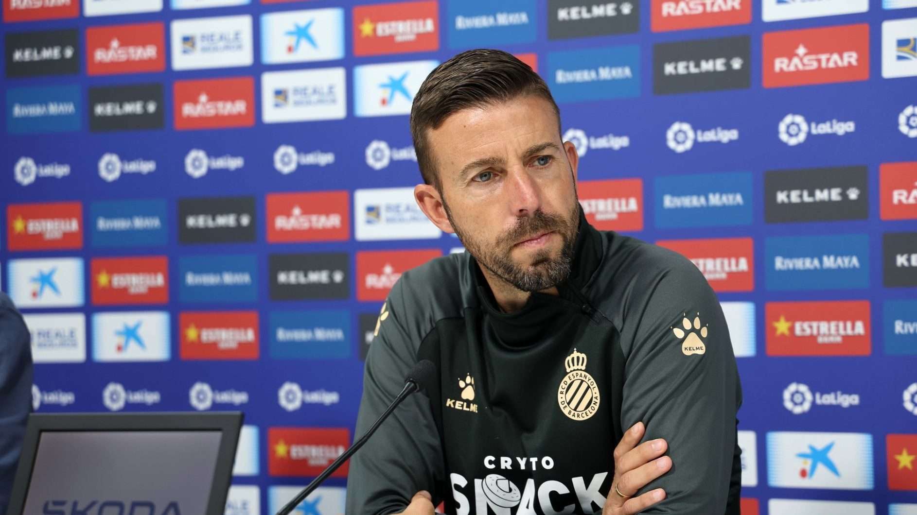 luis garcia rayo vallecano espanyol rueda de prensa