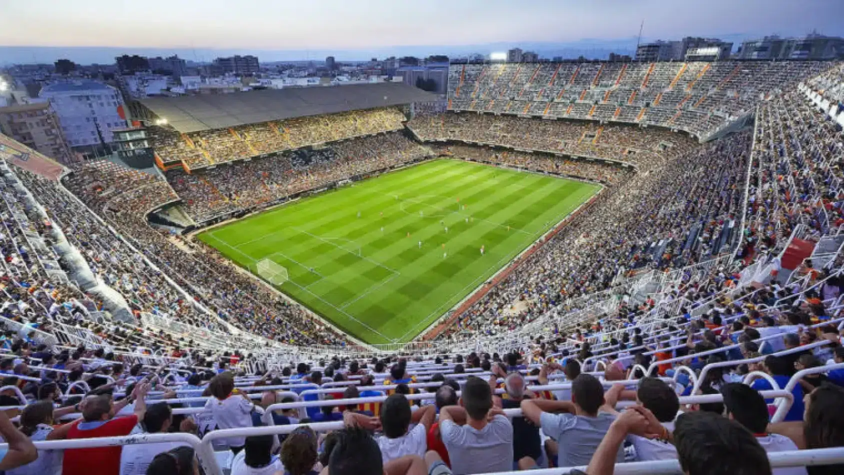 valencia cf espanyol mestalla grada animacion