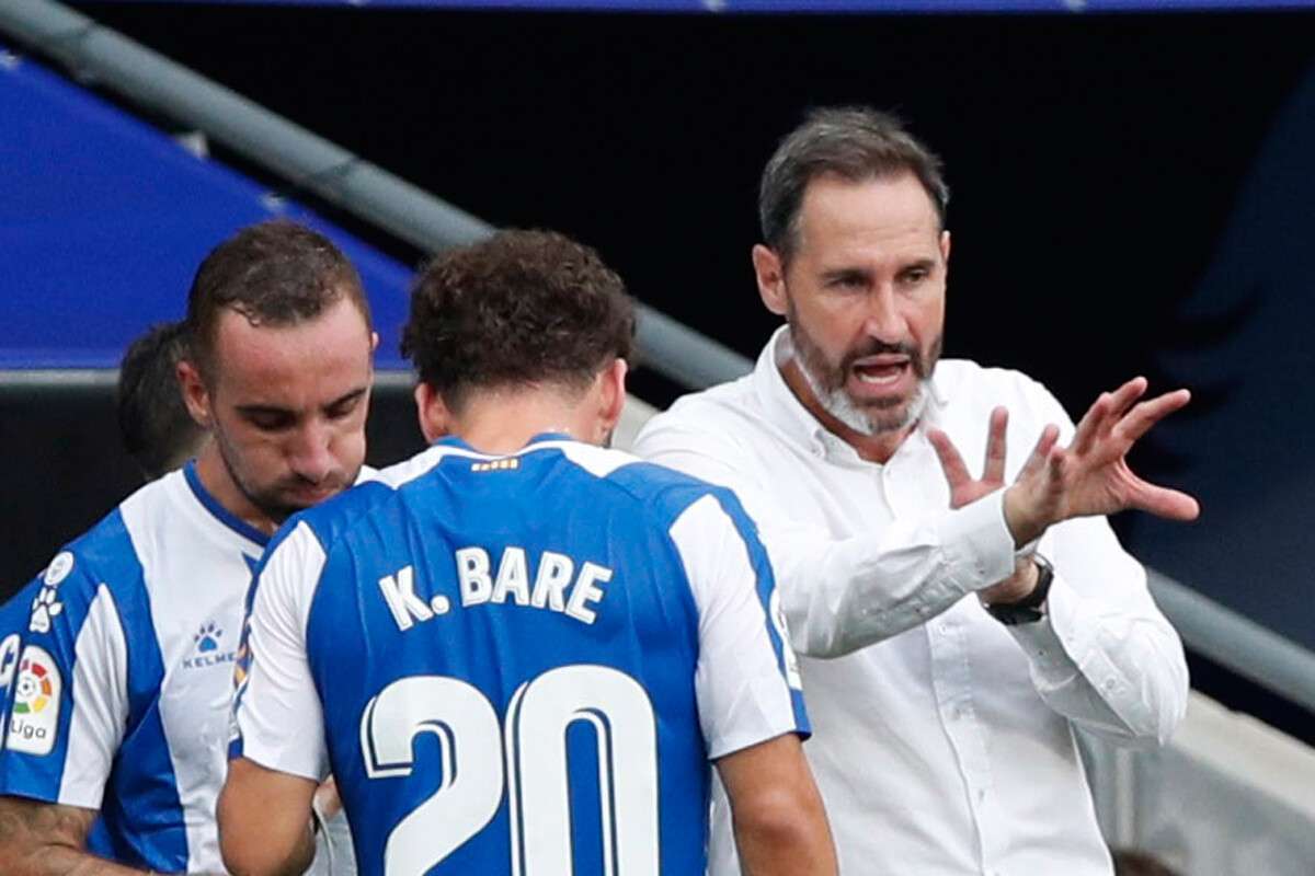 Vicente Moreno Espanyol UD Almería pretemporada