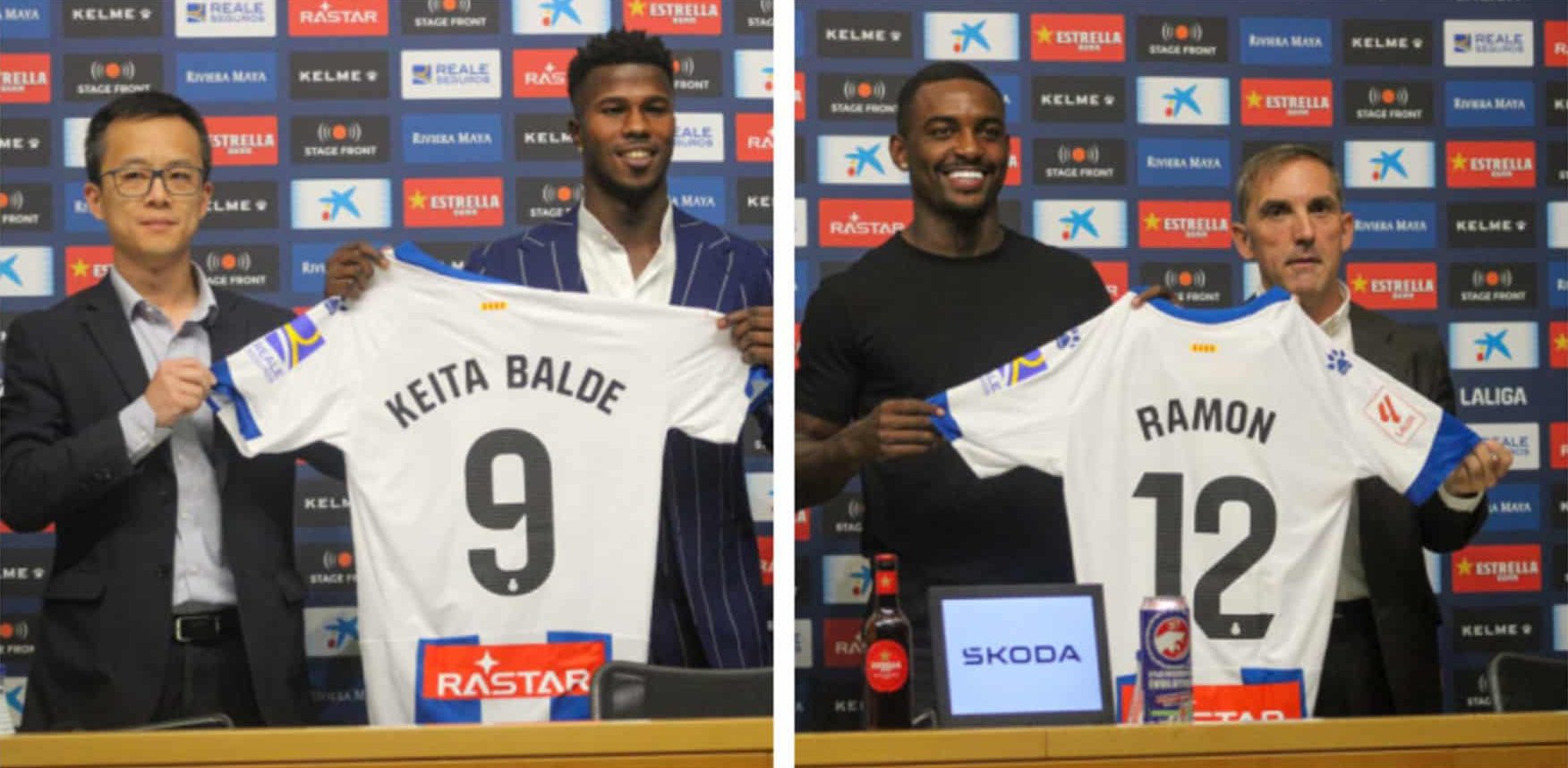 keita balde ramon ramos espanyol presentacion