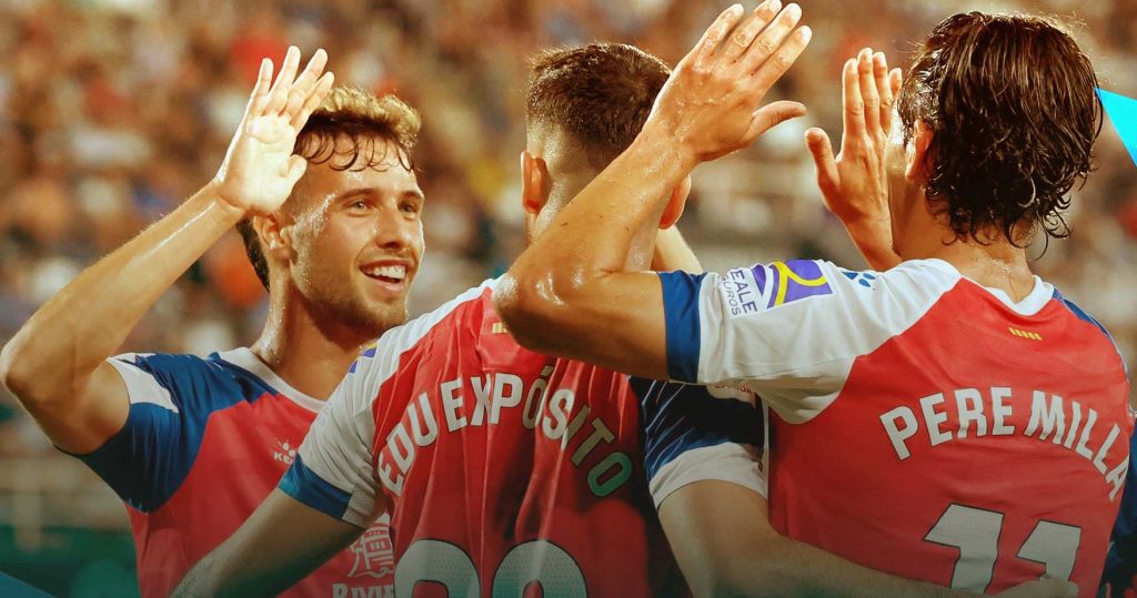 fc cartagena espanyol celebracion liga hypermotion 2023 24