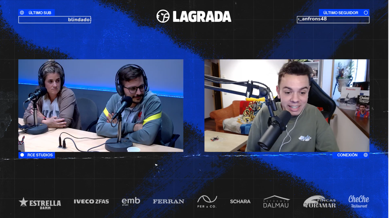 la grada radio 26 octubre joan cami senen moran