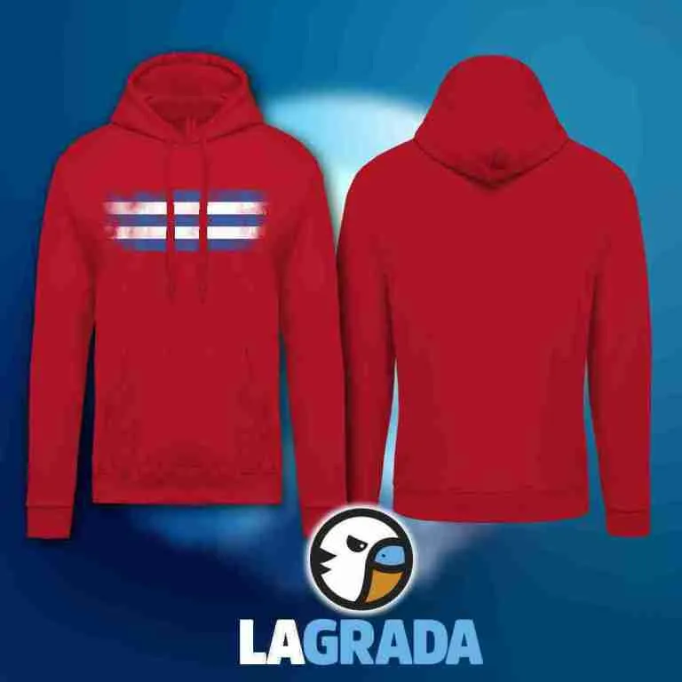 ¡Tus compras en blanquiazul, en la nueva tienda de LaGrada! 2 RAYAS BIB SUDADERA CON CAPUCHA ROJO 768x768 1