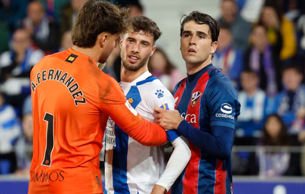 javi puado sd huesca espanyol liga hypermotion alcoraz