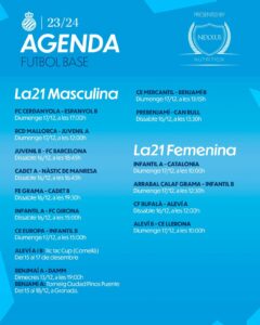 Agenda Futbol Base