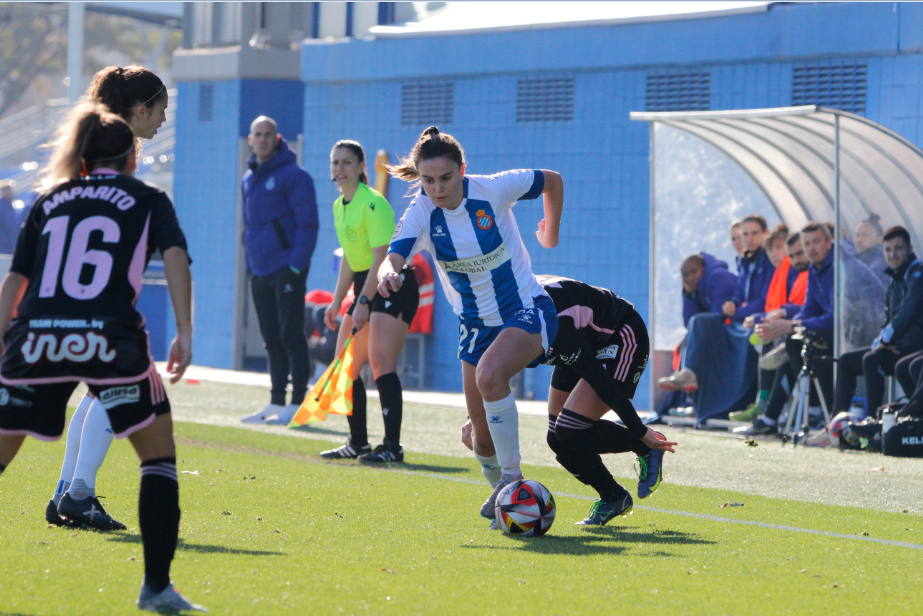 ¡Líderes! El Espanyol Femenino vence al Alba Fundación Fem con los goles de Carol Marín y Aina (2-0) 1 Julia guerra partido primera rfef iberdrola