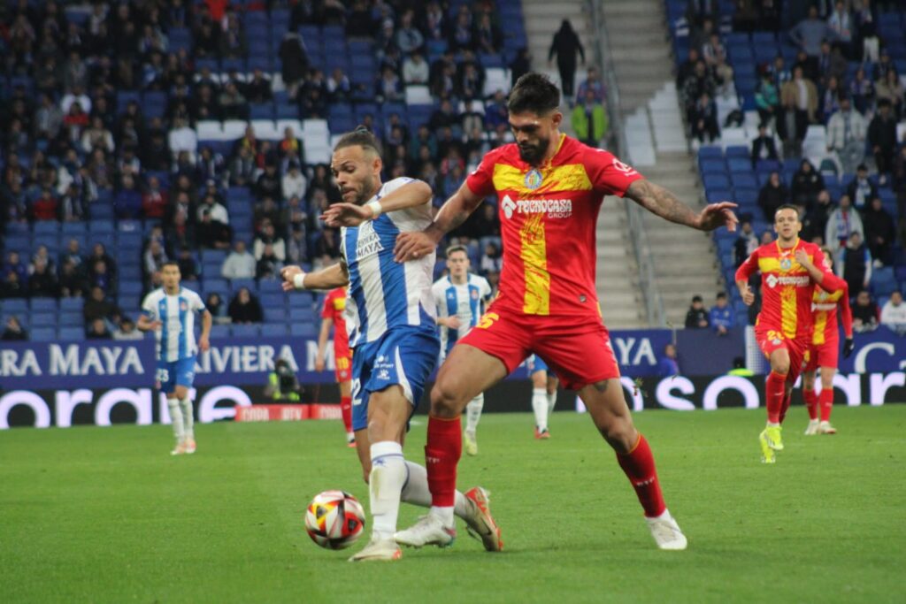 Martin Braithwaite: "Somos el Espanyol, todos sabemos el objetivo, no hay excusas" 2 Martin Braithwaite partido espanyol getafe copa del rey 2023 2024
