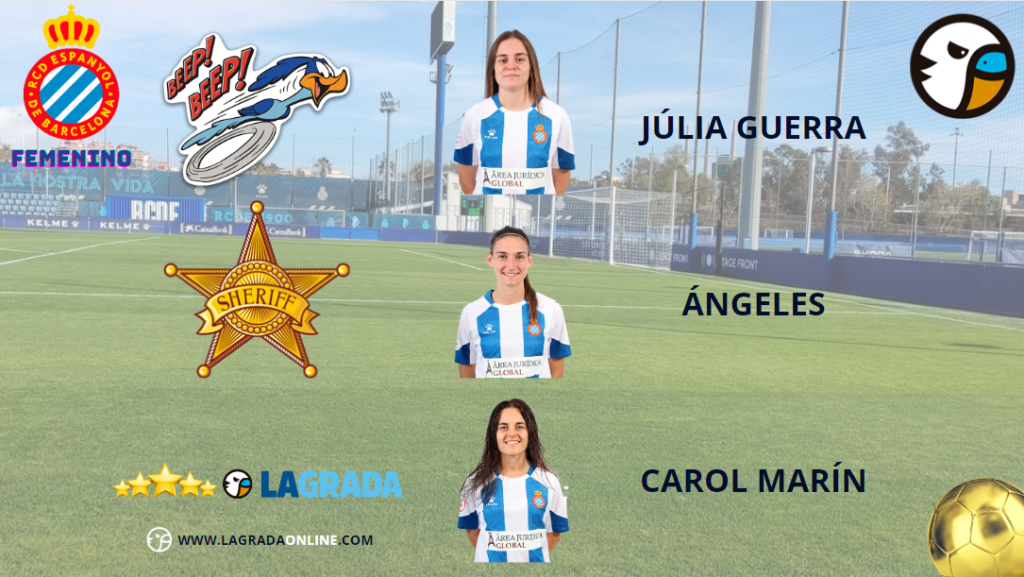 El Espanyol Femenino tiene a tan solo dos puntos al líder, el RC Deportivo Abanca 1 Mejores jugadoras espanyol femenino contra athletic club b fem primera rfef liga iberdrola