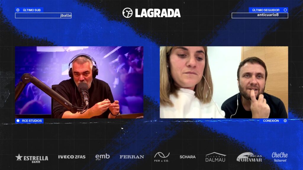 espanyol villarreal b quique iglesias grada radio