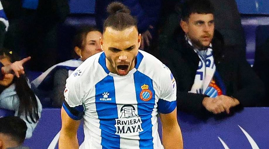 Las cifras del pacto de Martin Braithwaite con el Espanyol para salir el próximo verano 1 espanyol villarreal b laliga hypermotion 2023 24 martin bratihwaite