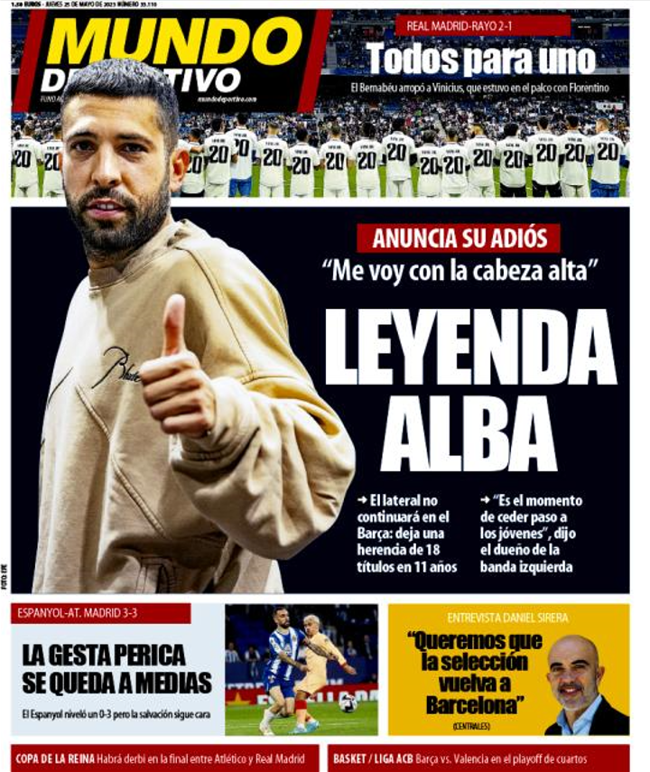 mundo deportivo 25 mayo 2023