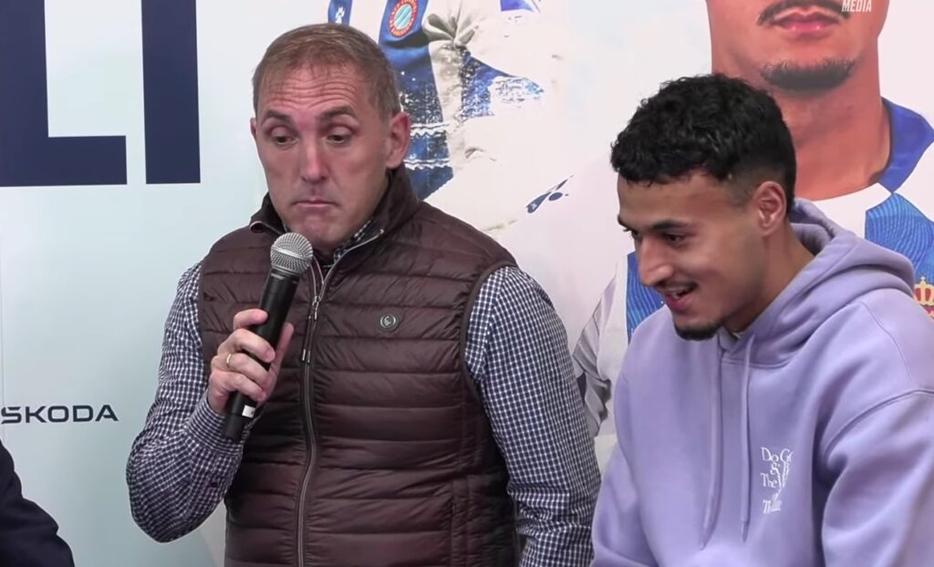 Omar El Hilali entiende que haya nervios y que la afición del Espanyol critique 1 omar el hilali garagarza