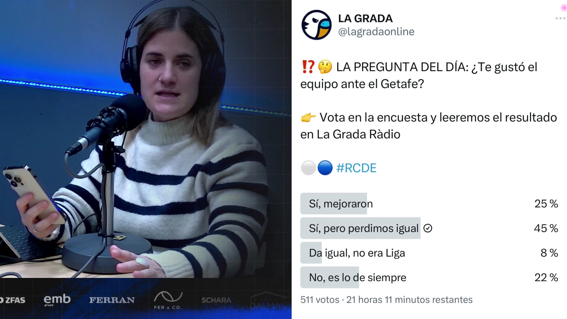 ¿Cambiará de planteamiento Luis Miguel Ramis para la visita al Racing de Ferrol tras el partido del Espanyol ante el Getafe? 1 pregunta sensaciones espanyol getafe copa