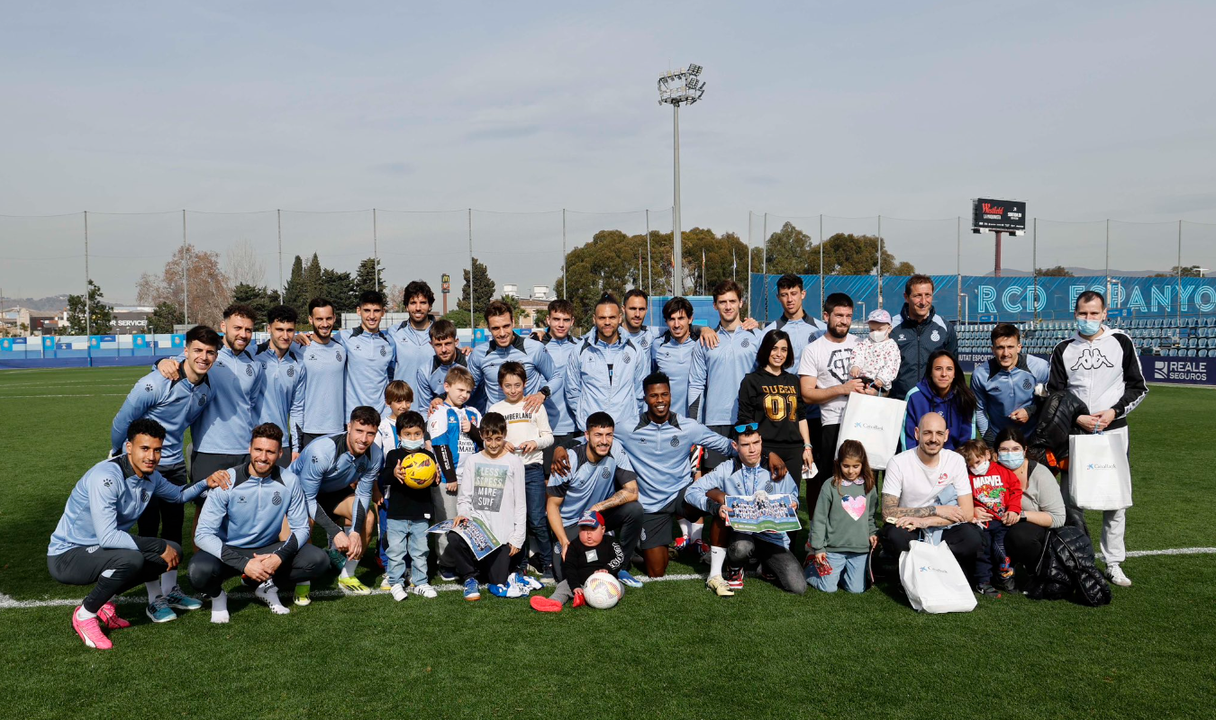 casa ronald bcn visita espanyol dani jarque