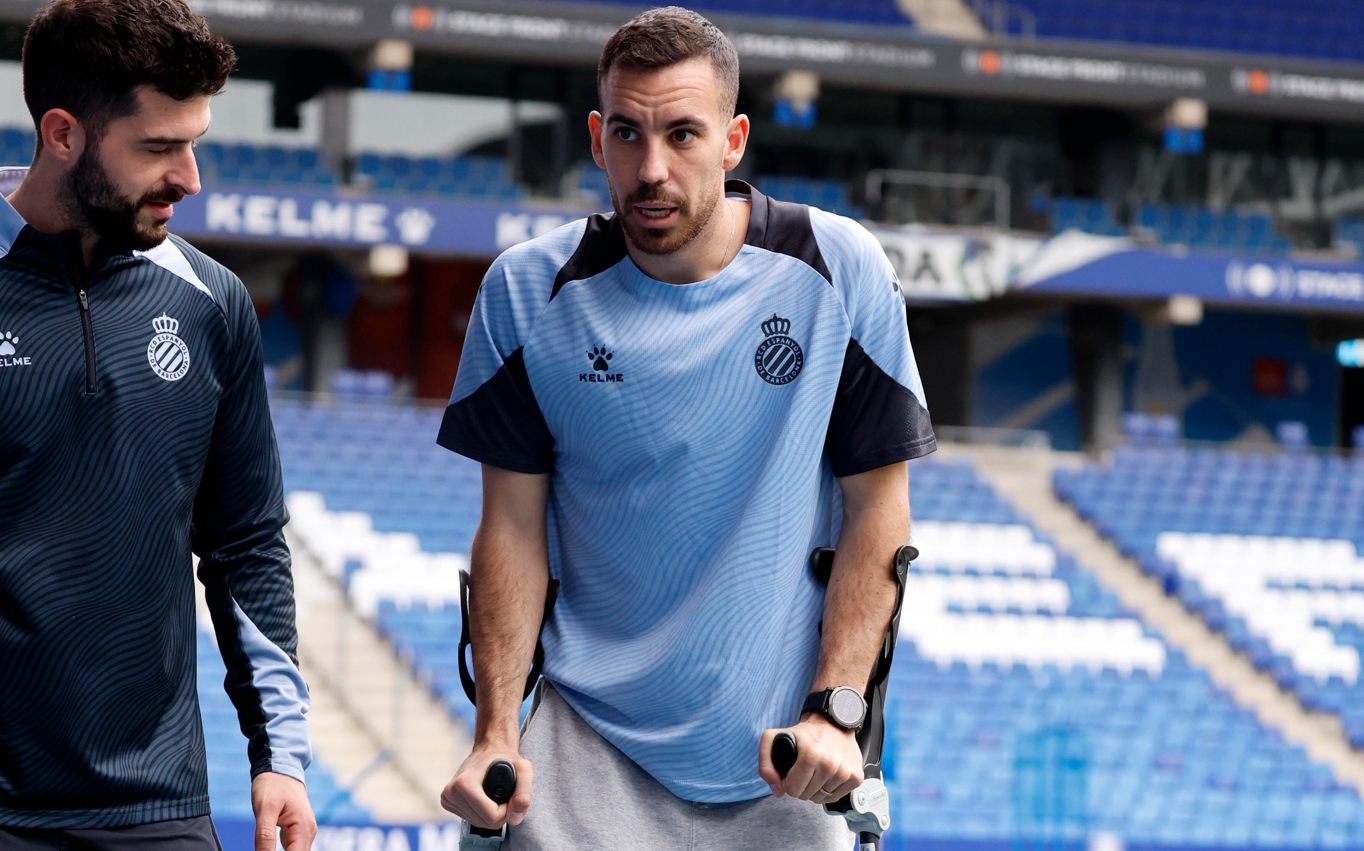 Edu Expósito, sin noticia aún del Espanyol para renovar, quiere más: compromiso perico y recado a los que dudan de cuál es el 2º equipo catalán 4 edu exposito lesion espanyol