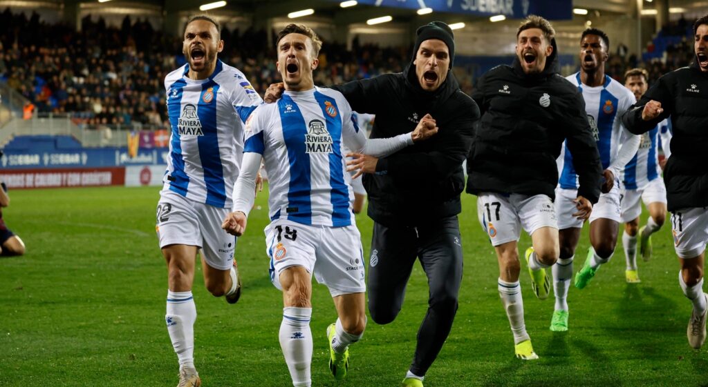 eibar espanyol celebracion laliga hypermotion