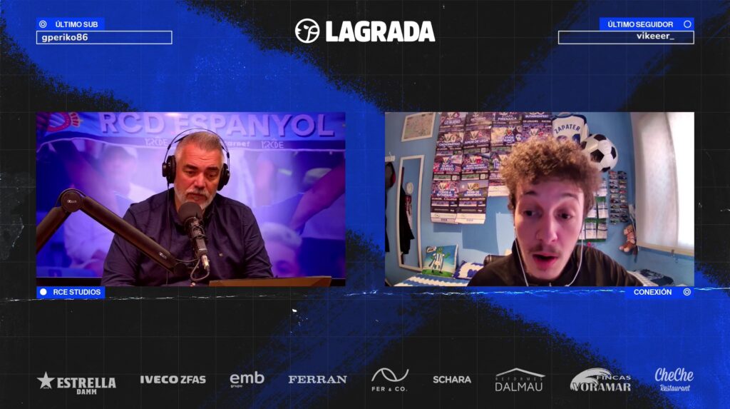 eibar espanyol daniel soriano grada radio