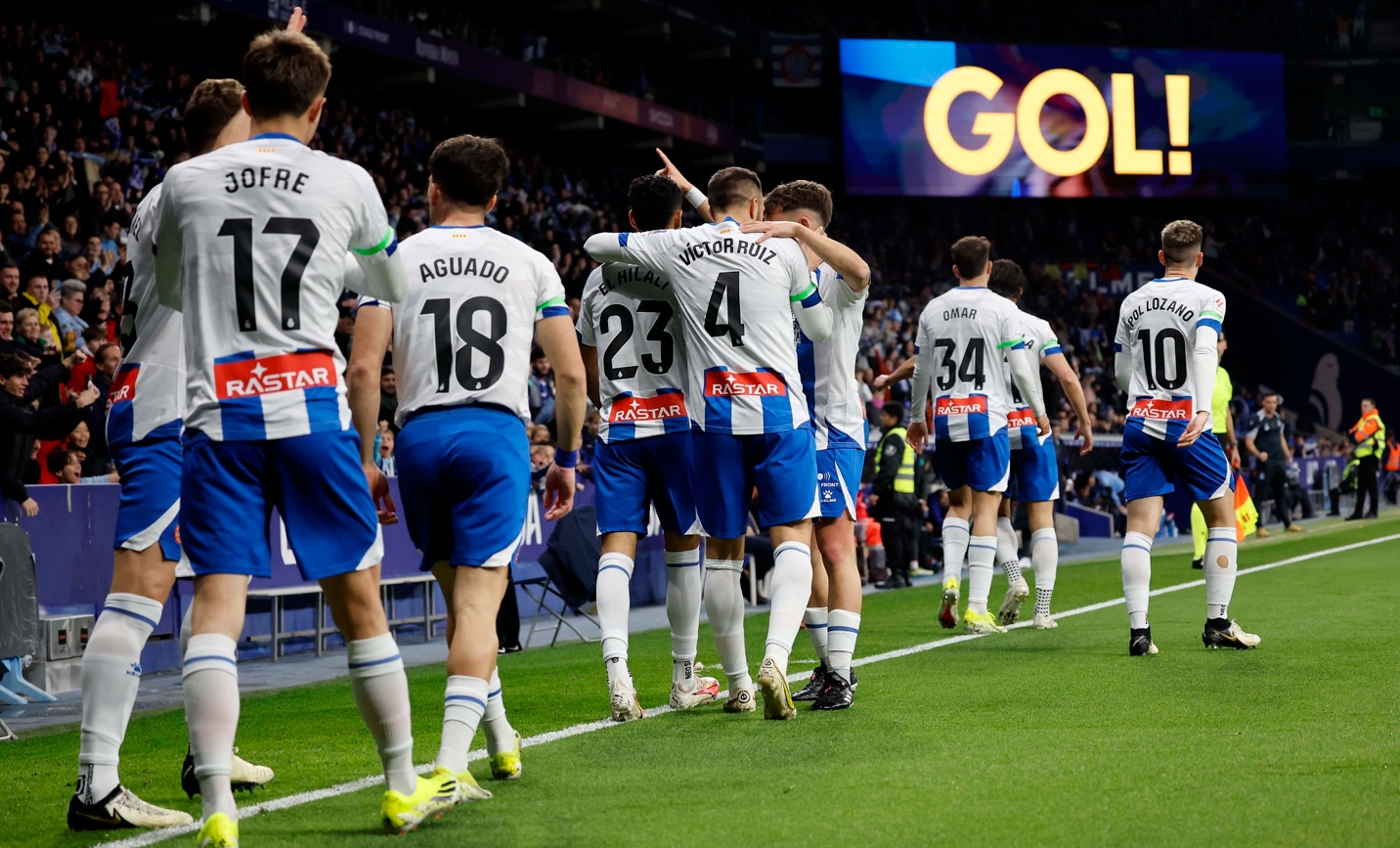 espanyol levante jornada 25 celebracion
