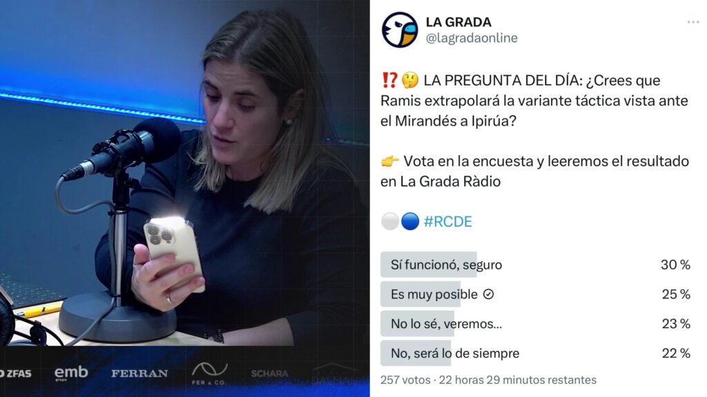 pregunta del dia espanyol eibar grada radio