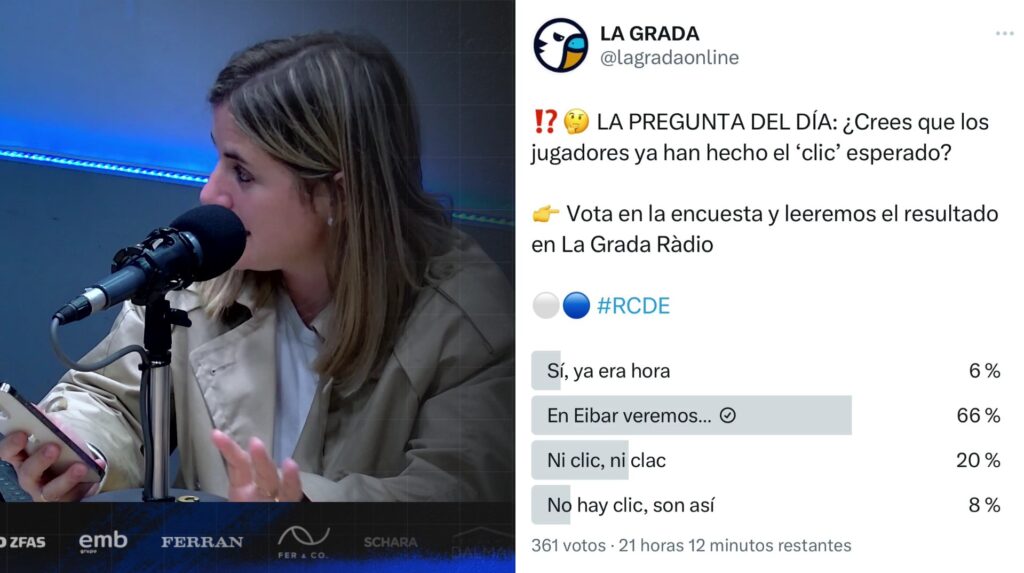 pregunta dia eibar espanyol grada radio