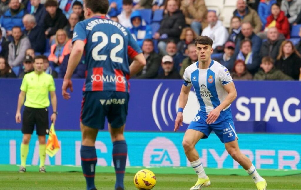 13 jornadas para conocer el destino del Espanyol de Ramis, obligado a subir en la temporada con el ascenso más igualado de la historia 2 aguado espanyol huesca laliga hypermotion