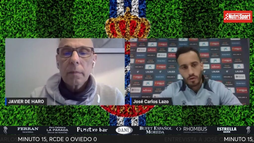 José Carlos Lazo: “¿Vosotros creéis que no queremos ganar?” 1 jose carlos lazo espanyol javier de haro