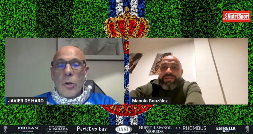 Manolo González: "El Espanyol es un club de Primera, lo ha sido toda la vida; pero la realidad es que está en Segunda y hay que solucionarlo" 1 manolo gonzalez espanyol entrevista javier de haro