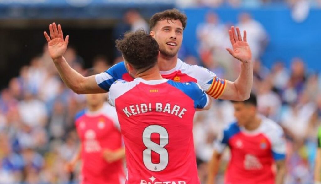 Sitúan al delantero del Espanyol Javi Puado en el punto de mira del Mallorca y del Sevilla 1 puado keidi bare zaragoza espanyol laliga hypermotion 2023 24