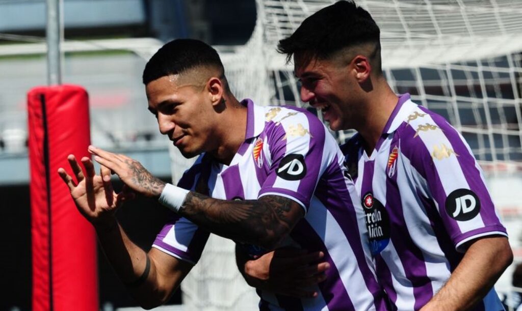 amorebieta real valladolid jornada 36 laliga hypermotion 23 24