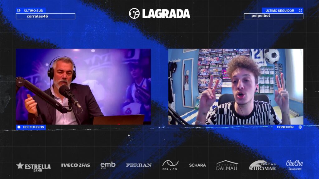 daniel soriano vibra espanyol laliga hypermotion lagrada radio