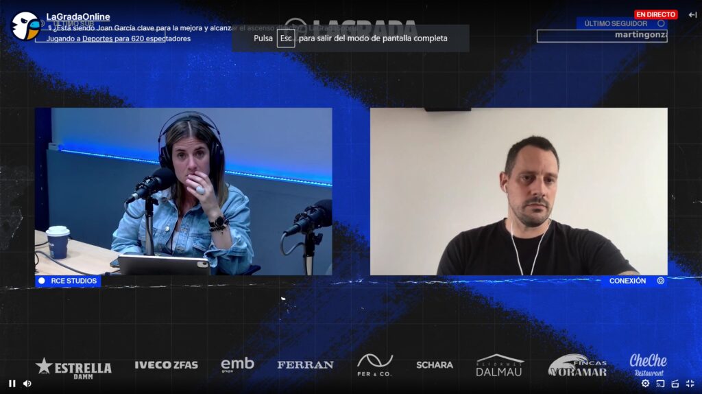 jesus salvador joan garcia espanyol lagrada radio