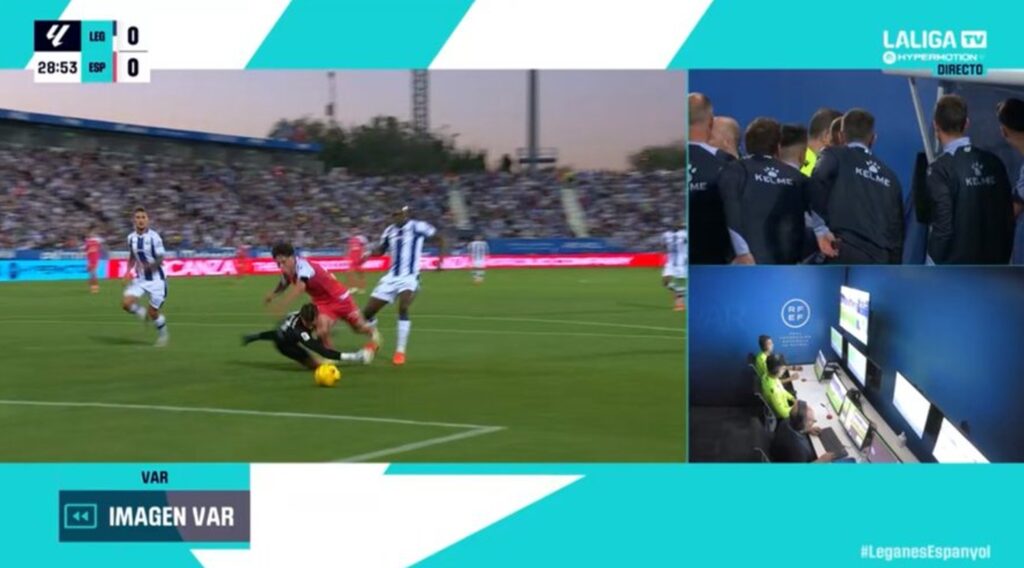 leganes espanyol var