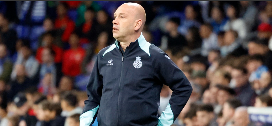 Luis Blanco no esconde su nostalgia ante su reencuentro con el Espanyol y Manolo González, el técnico con quien subió a Primera 2 luis blanco espanyol andorra jornada 36 e1713707597785