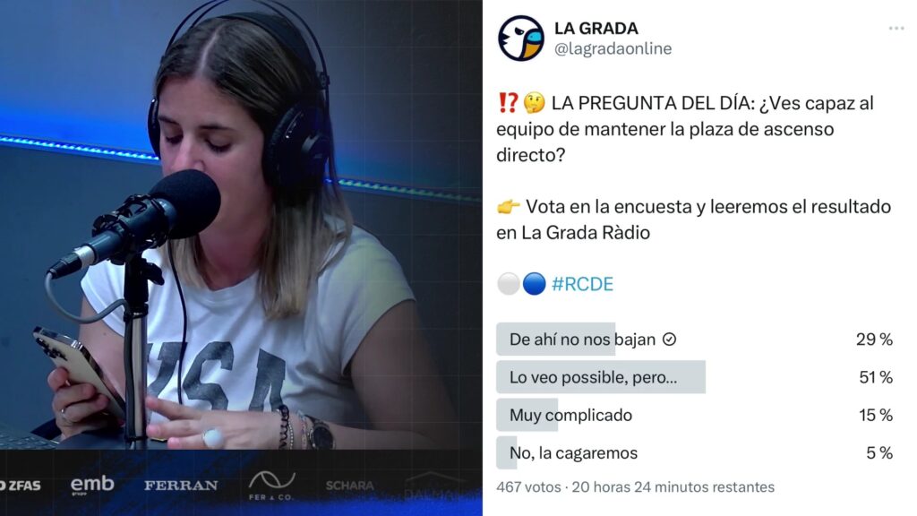 pregunta dia segunda plaza grada radio