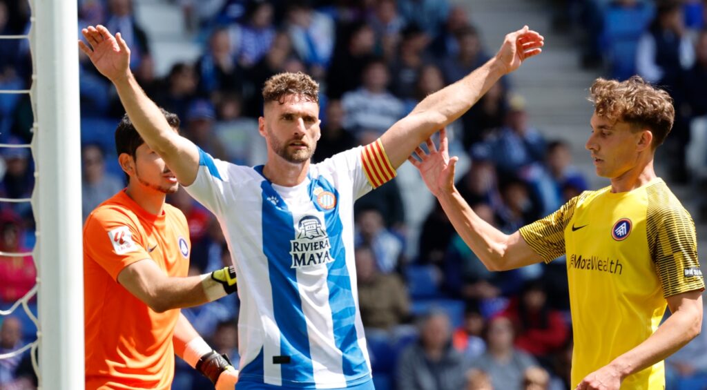 La inteligencia artificial también comienza a dudar de las opciones de ascenso del Espanyol 2 sergi gomez espanyol andorra 1
