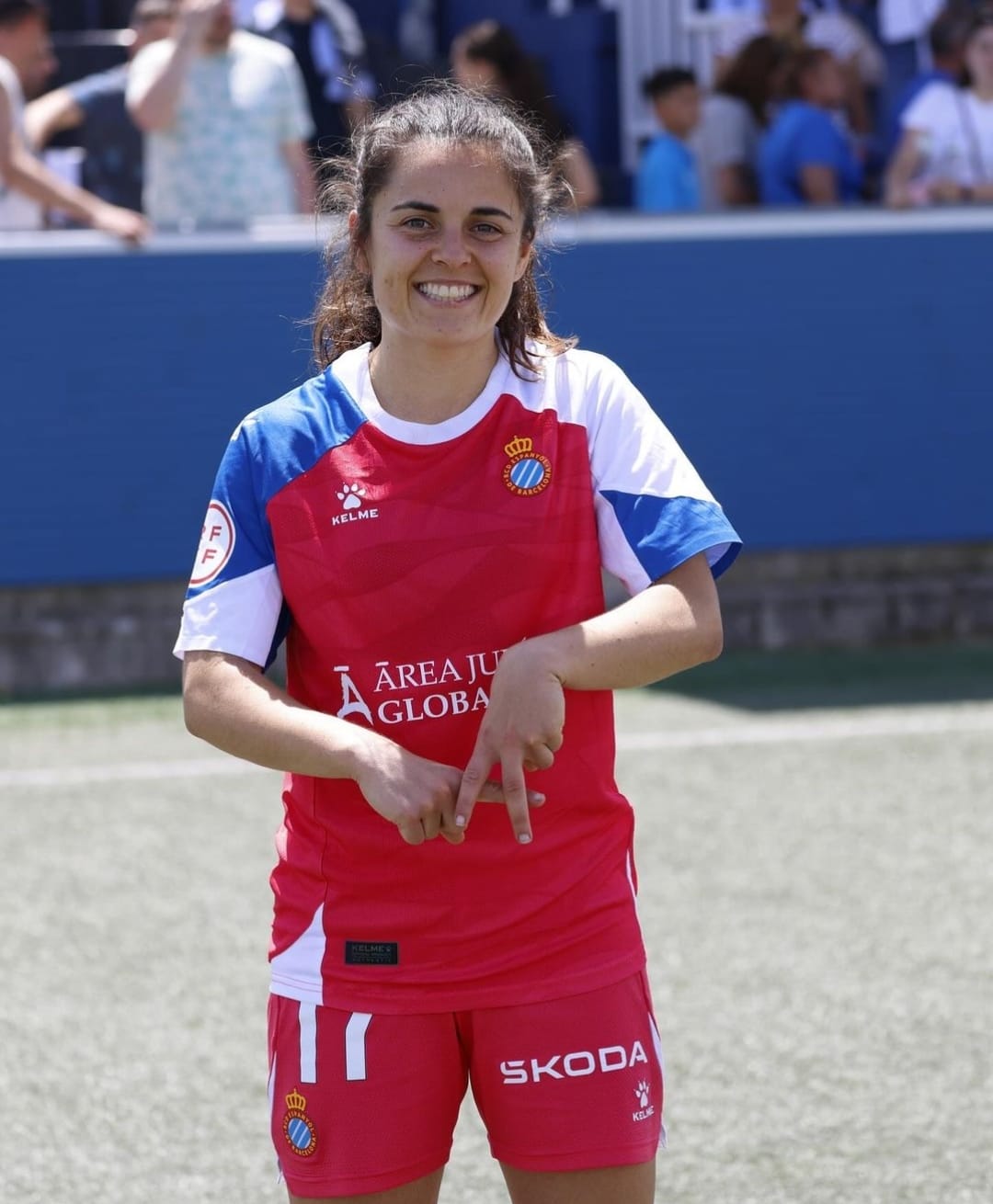 ANÁLISIS | El Espanyol Femenino jugó un partido muy serio contra el AEM SE Fem en la ida de la 1ª ronda del playoff de ascenso a la Liga F 3 Carol Marin espanyol femenino